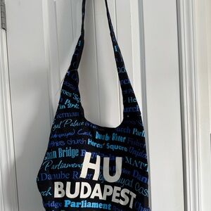 Budapest Themed Crossbody Tote Bag - NWT